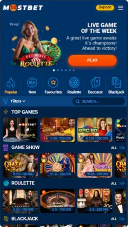 Mostbet APK download latest version