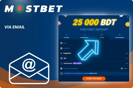 Mostbet registration Via Email