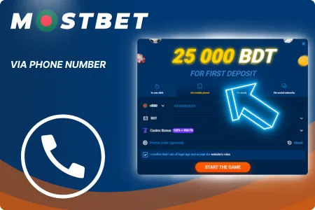 Mostbet registration Via Phone Number